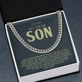 My Dear Son, Always Remember How Much I Love You - Best Birthday gift for Son