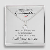 To My Beautiful Goddaughter - Birthday Gift For Daughter
