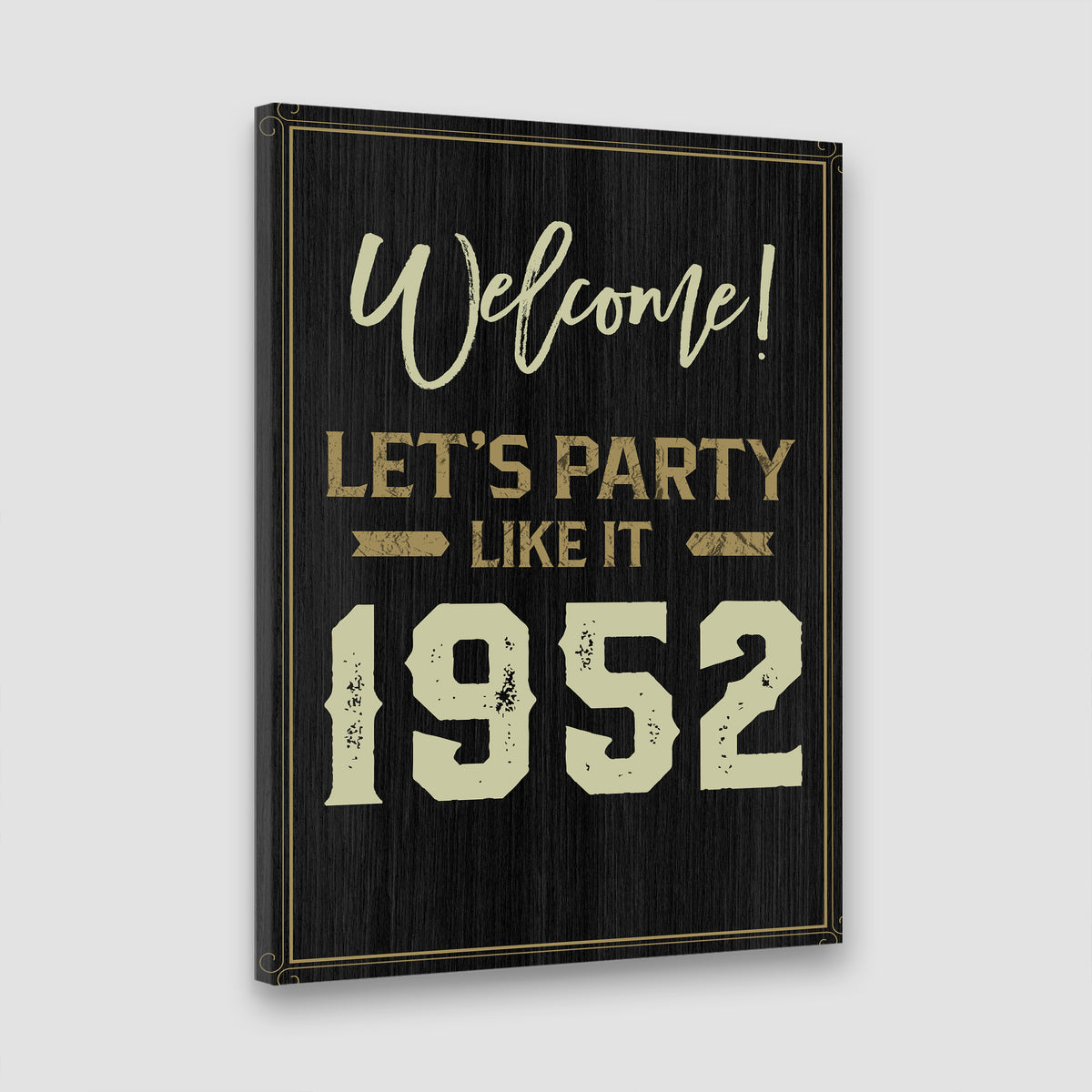 70th Birthday Party Decoration Canvas/Poster Birthday Anniversary Gift 207HNTTCA422