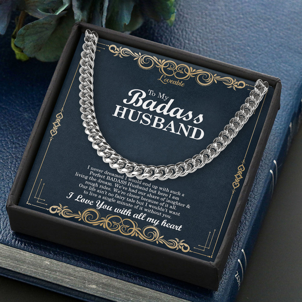 white gold necklace for husband