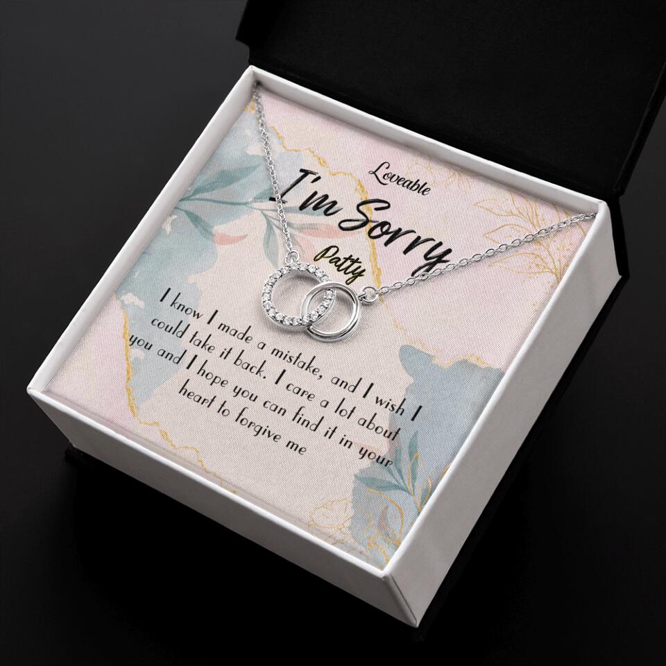 "I Made a Mistake" Keychain | Unique Apology Gift for Her