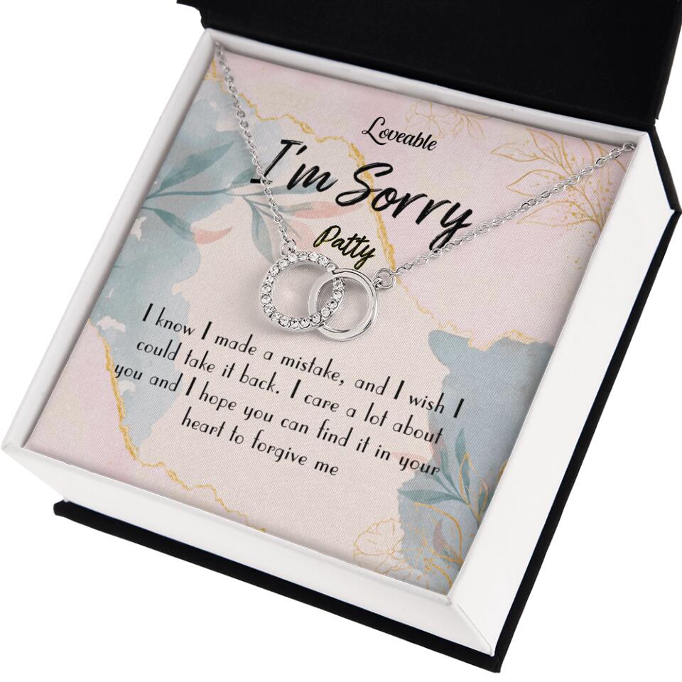 "I Made a Mistake" Keychain | Unique Apology Gift for Her