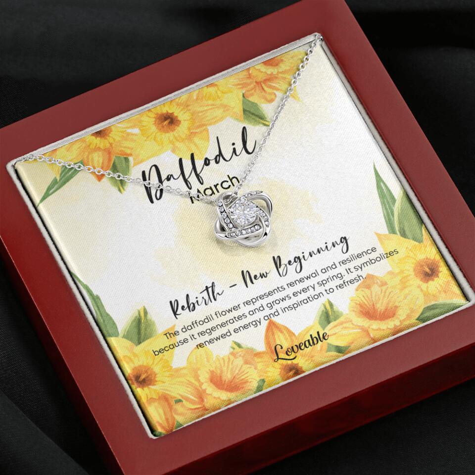 Rebirth - New Beginning -Personalized Birthday Gift for Her 205HNBNJE096