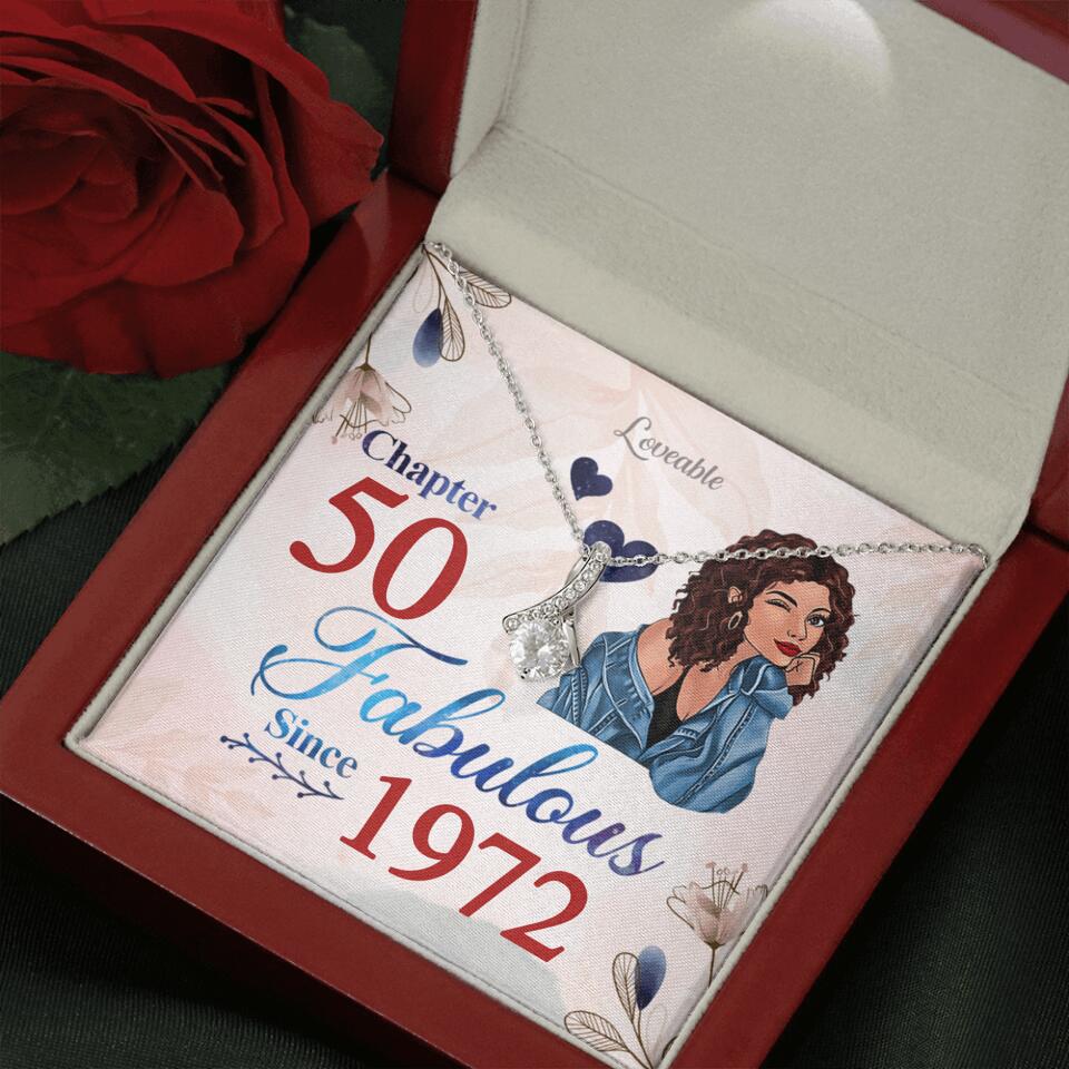 Chapter Of Fabulous Custom Necklace Birthday Gift For Her