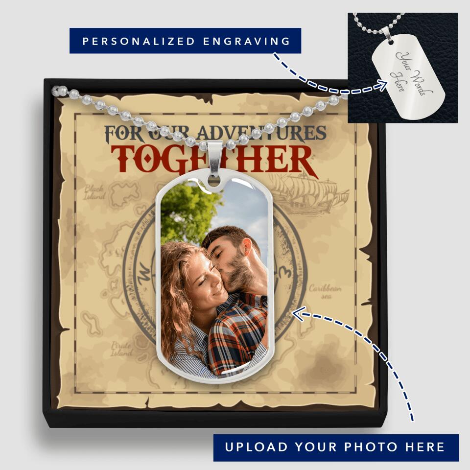For Our Adventures Together - Personalized Necklace