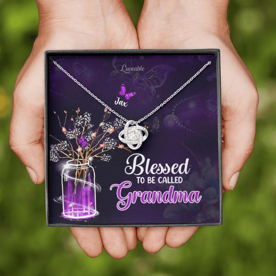 Blessed to be called Grandma - Personalized Birthday Gift for Grandma 205HNBNJE105
