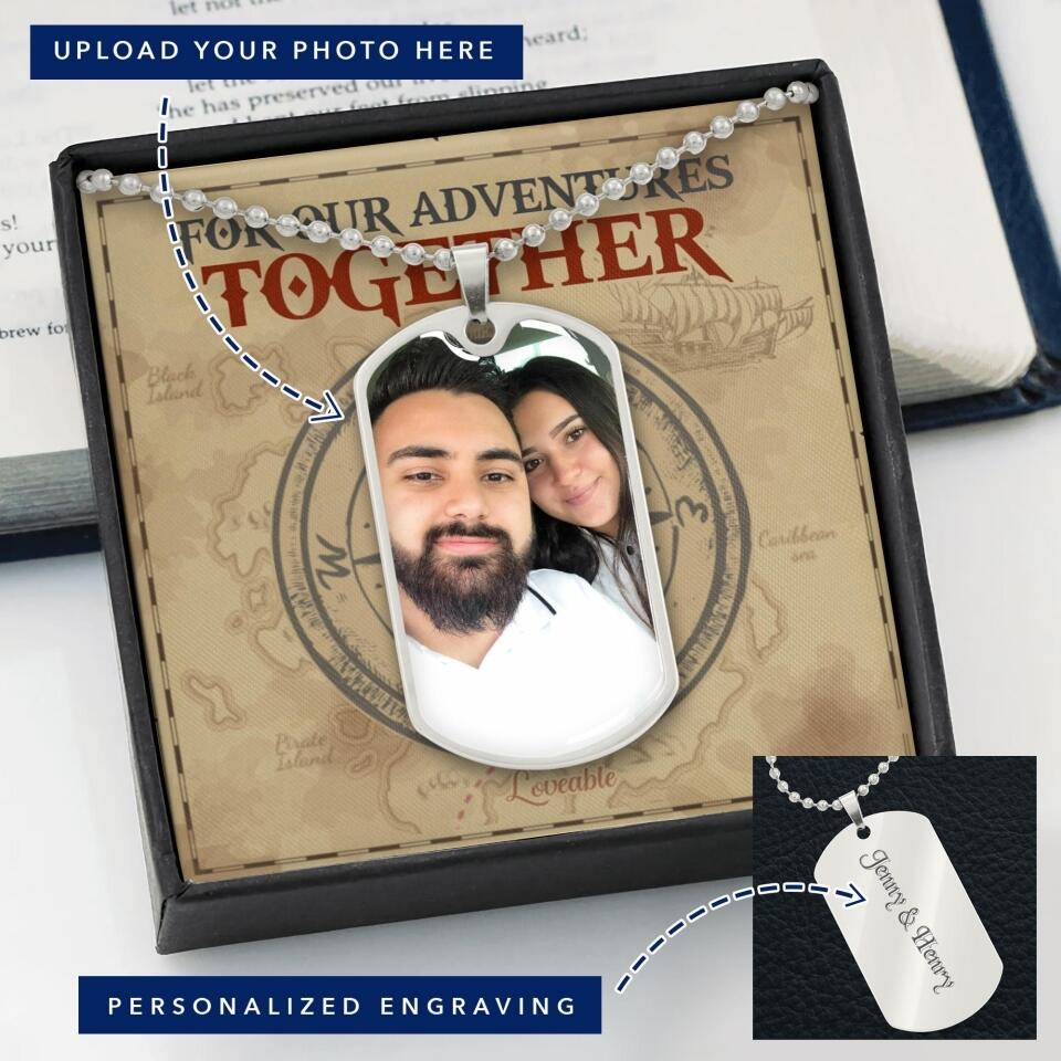 For Our Adventures Together - Personalized Necklace