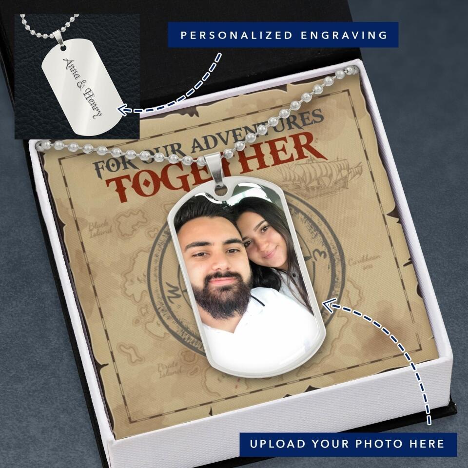 For Our Adventures Together - Personalized Necklace