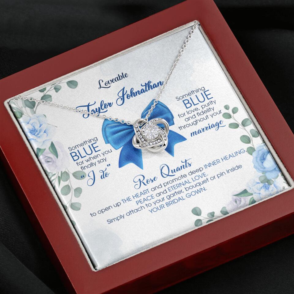 Personalized Gift White Gold Necklace For Daughter