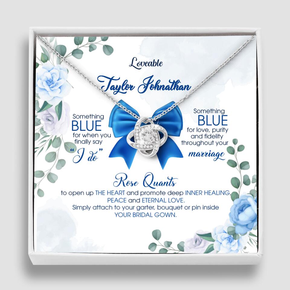 Personalized Gift White Gold Necklace For Daughter