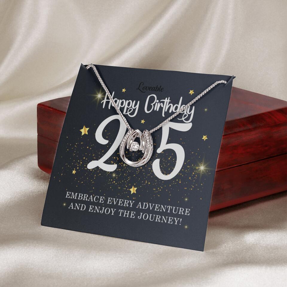Embrace every adventure and enjoy the journey - Personalized Gifts for Birthday 206HNTTJE250