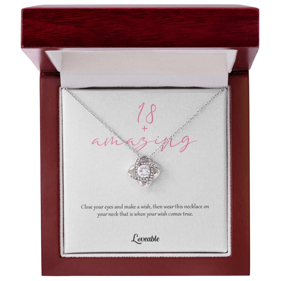 18+ Amazing Make Your Wish Come True Personalized Necklace