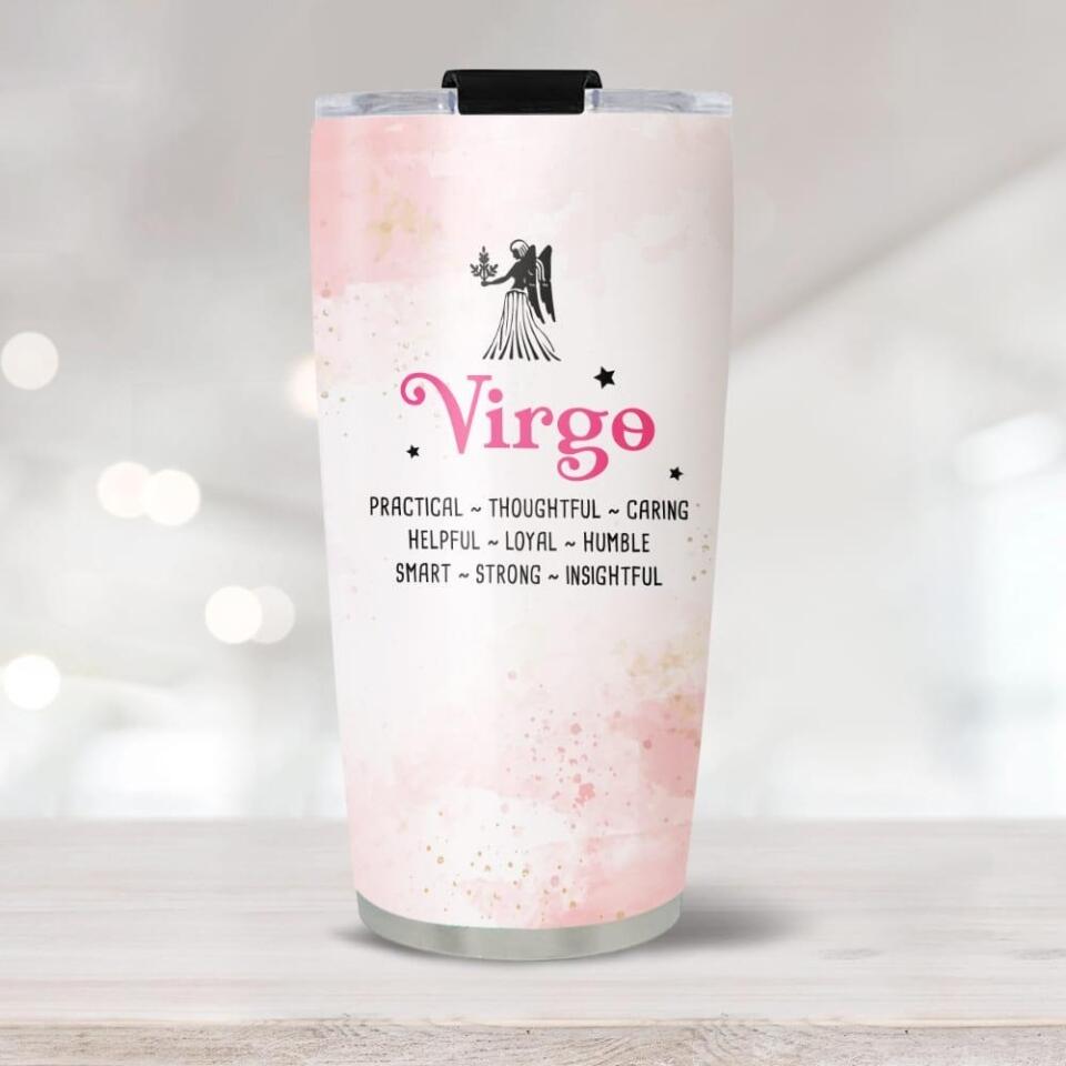 Zodiac Sign, Astrology, Constellation, Star Sign - Personalized Tumbler