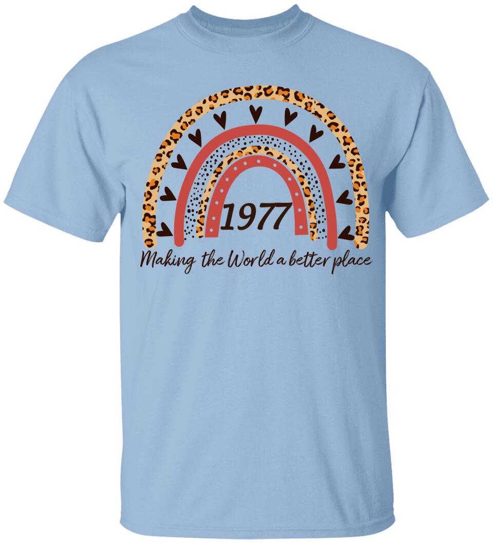 Making The World A Better Place - Personalized Tshirt