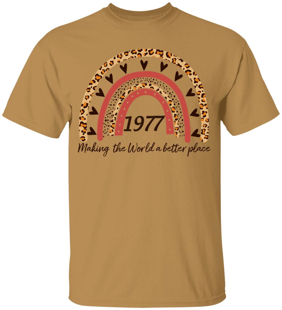 Making The World A Better Place - Personalized Tshirt