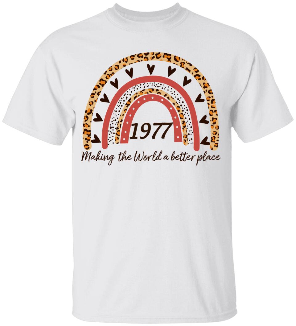 Making The World A Better Place - Personalized Tshirt