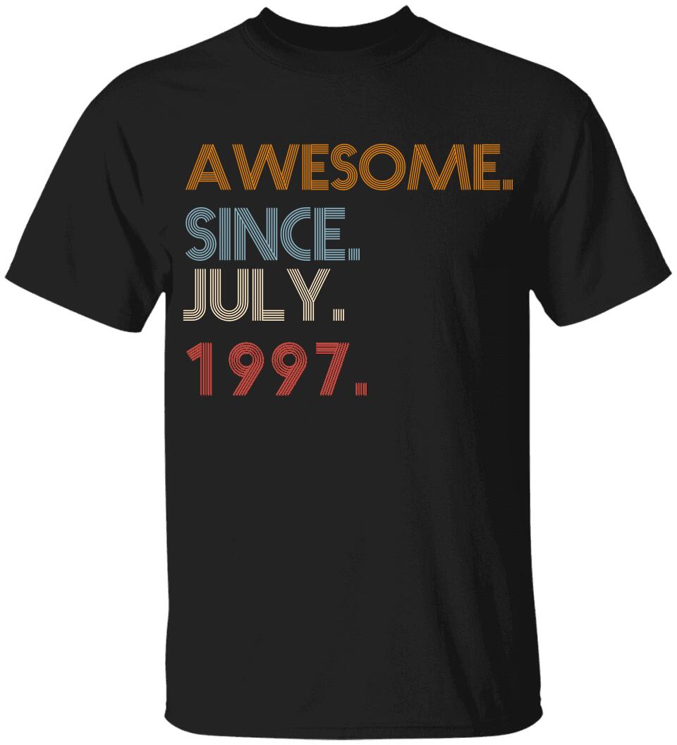 Awesome Since - Best Personalized Birthday Gift Ideas - Vintage Tshirt - 207HNTHTS448
