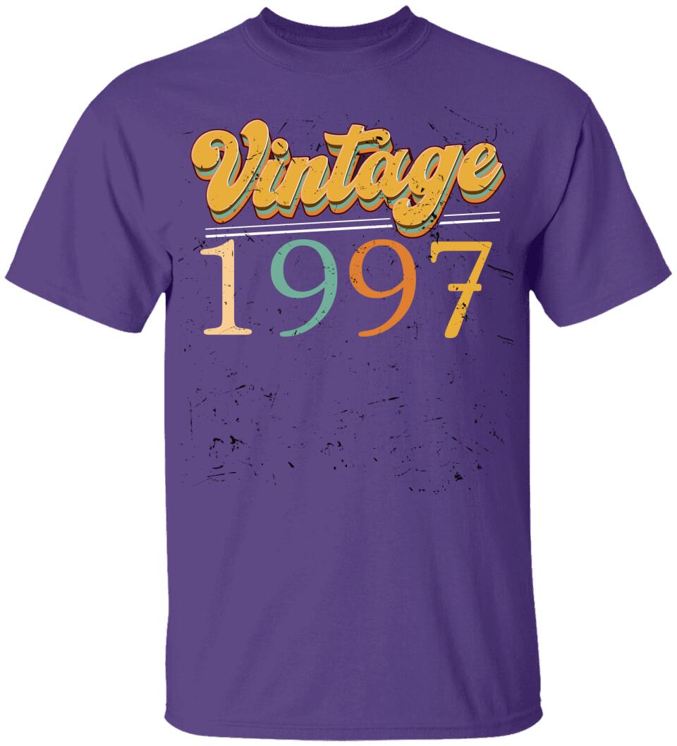 Vintage 1997 25th Birthday T-Shirt