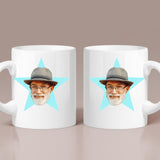 Personalized Birthday Gift Idea for Men/ Granpa/ Papa - Custom White Mug -  207HNTHMU424