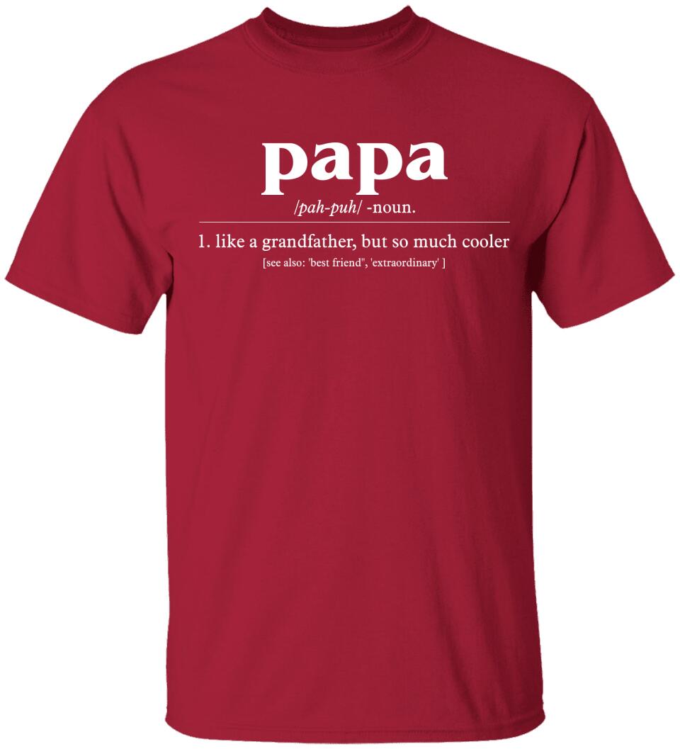 Papa Extraordinary Personalized Tshirt