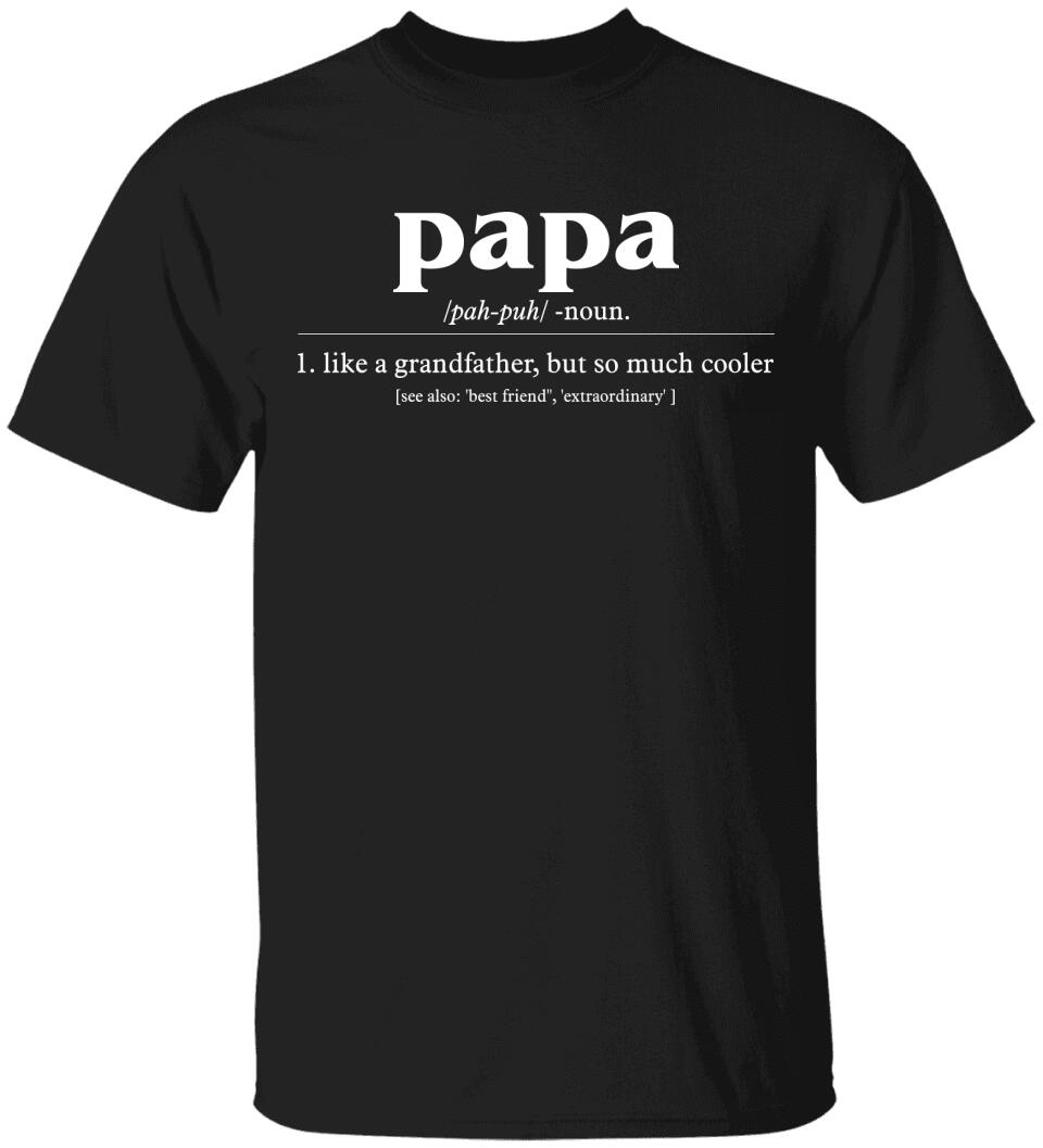 Papa Extraordinary Personalized Tshirt