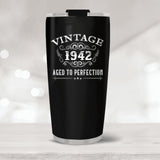 Vintage Old man - Aged to Perfection - Personalized Birthday Gift for Him - 207HNTHTU352