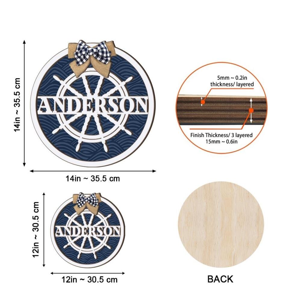 Wedding Anniversary Housewarming Gift Personalized Wooden Art