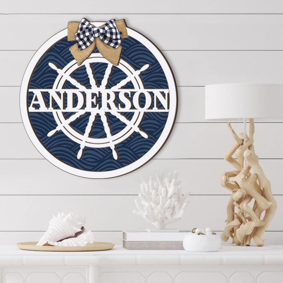 Wedding Anniversary Housewarming Gift Personalized Wooden Art