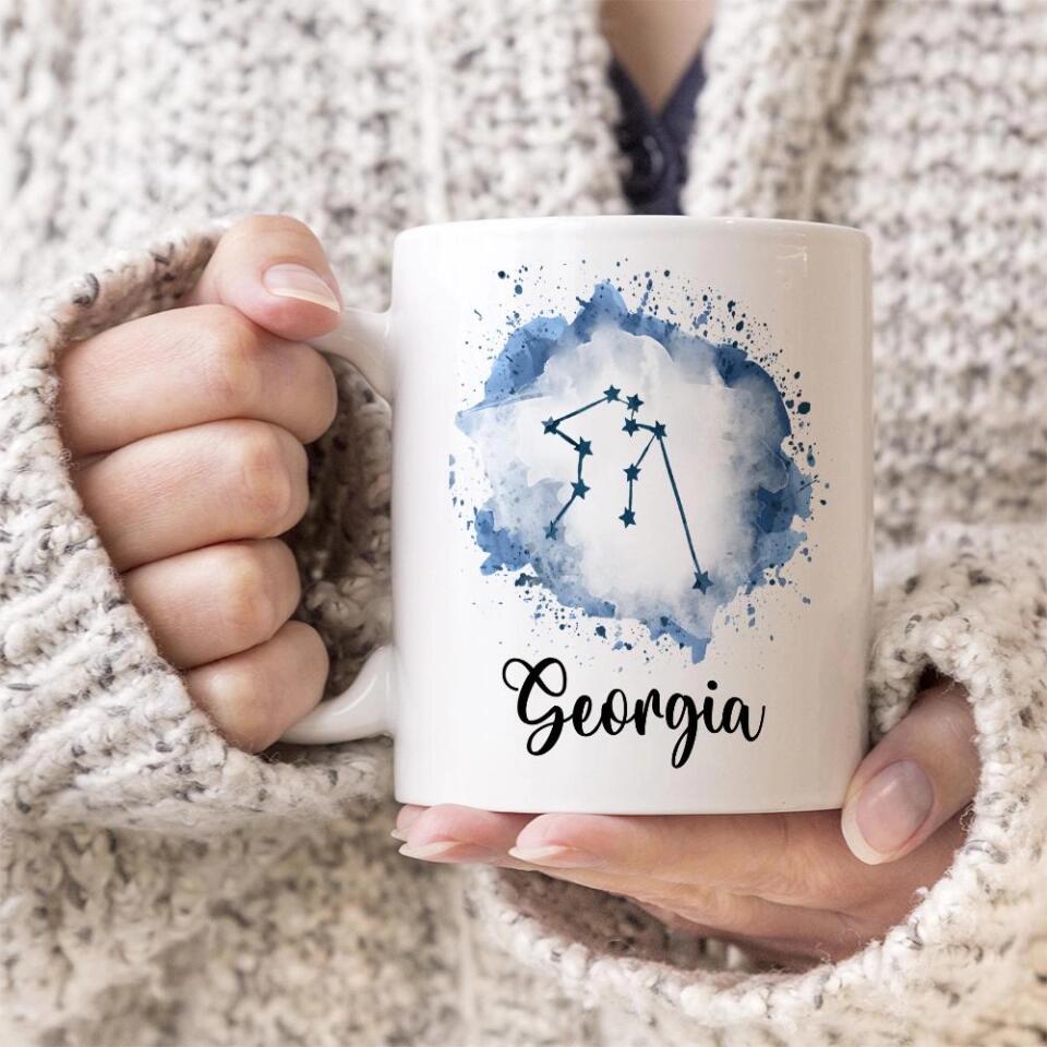 Personalized Zodiac Mug - Best Gift Idea for Milestone Birthday