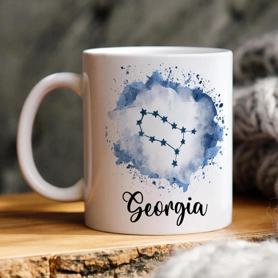 Personalized Zodiac Mug - Best Gift Idea for Milestone Birthday