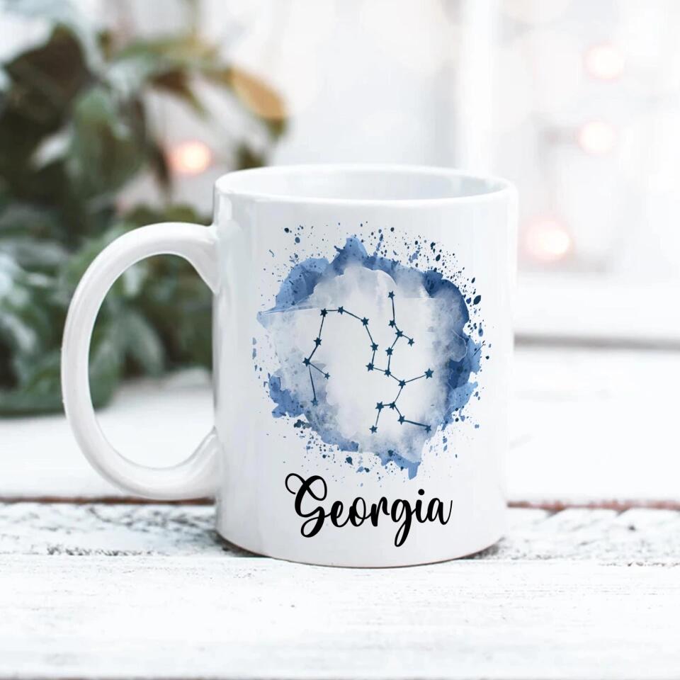 Personalized Zodiac Mug - Best Gift Idea for Milestone Birthday