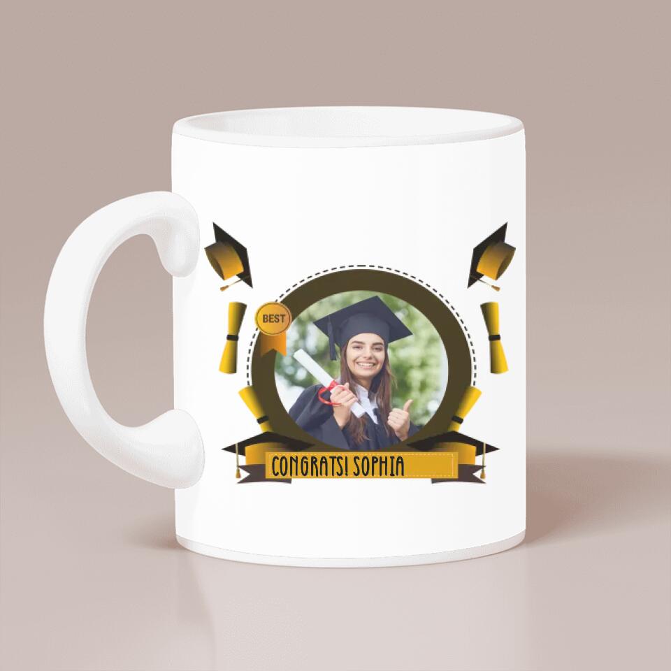 Success Is The Ability To Go From One Failure Custom Mug Graduation Gift