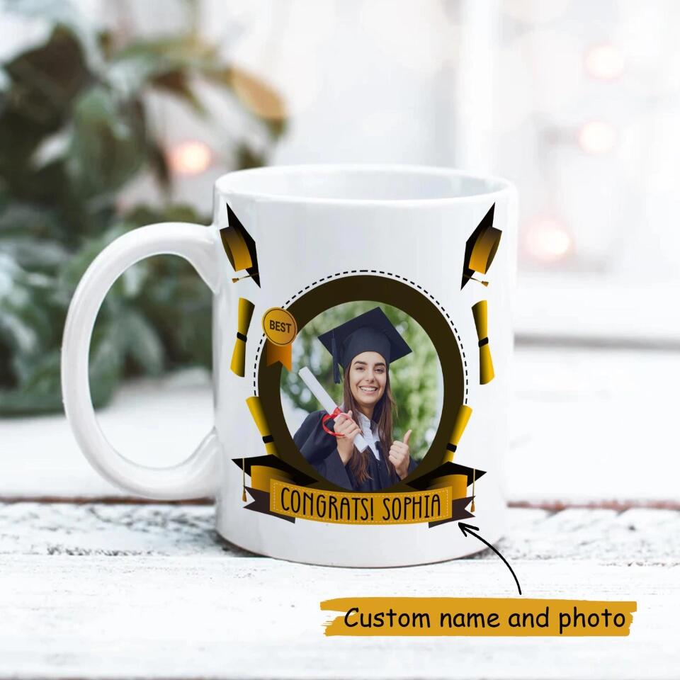 Success Is The Ability To Go From One Failure Custom Mug Graduation Gift