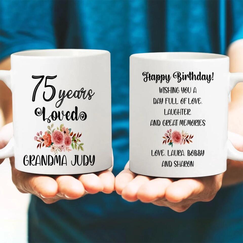 Happy Birthday Wishing You A Day Full Of Love Custom Mug Birthday Gift