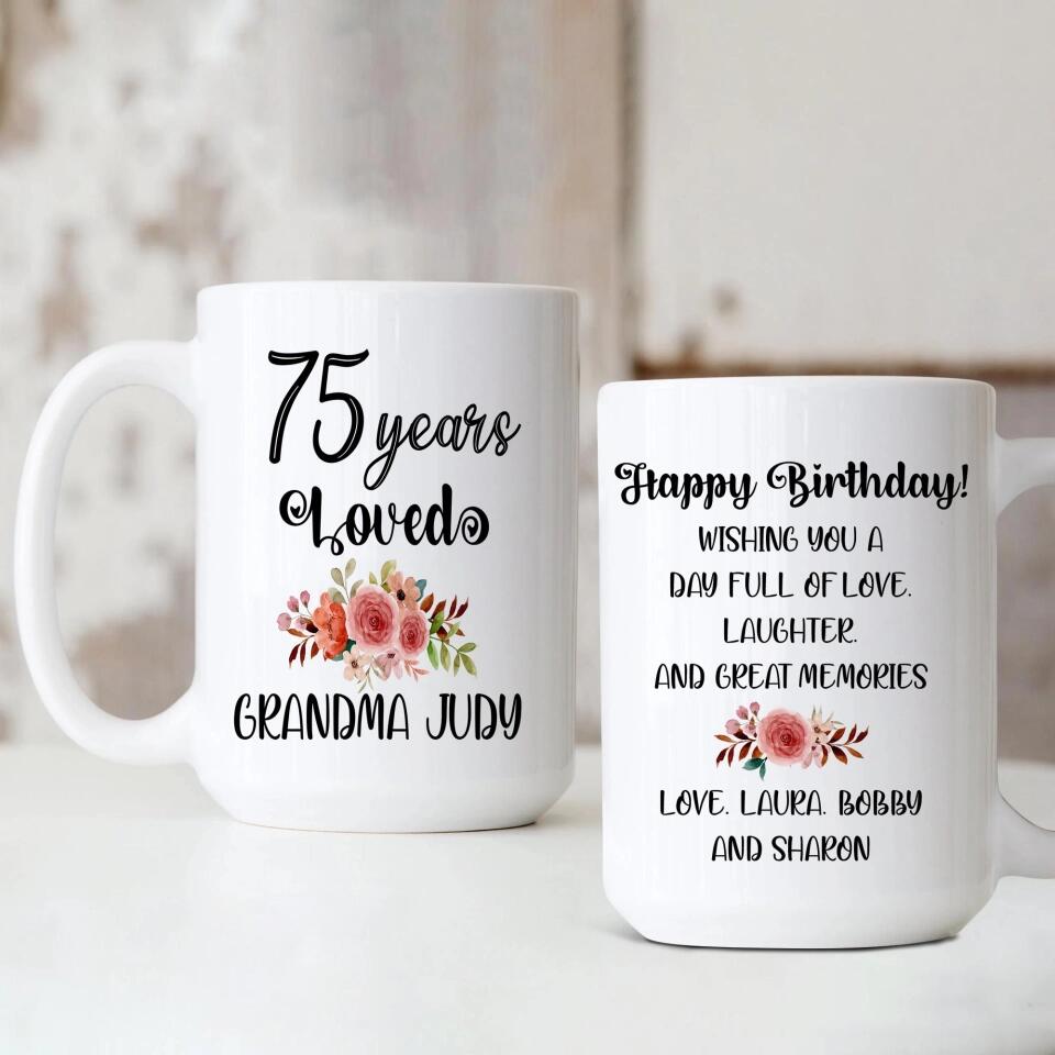 Happy Birthday Wishing You A Day Full Of Love Custom Mug Birthday Gift