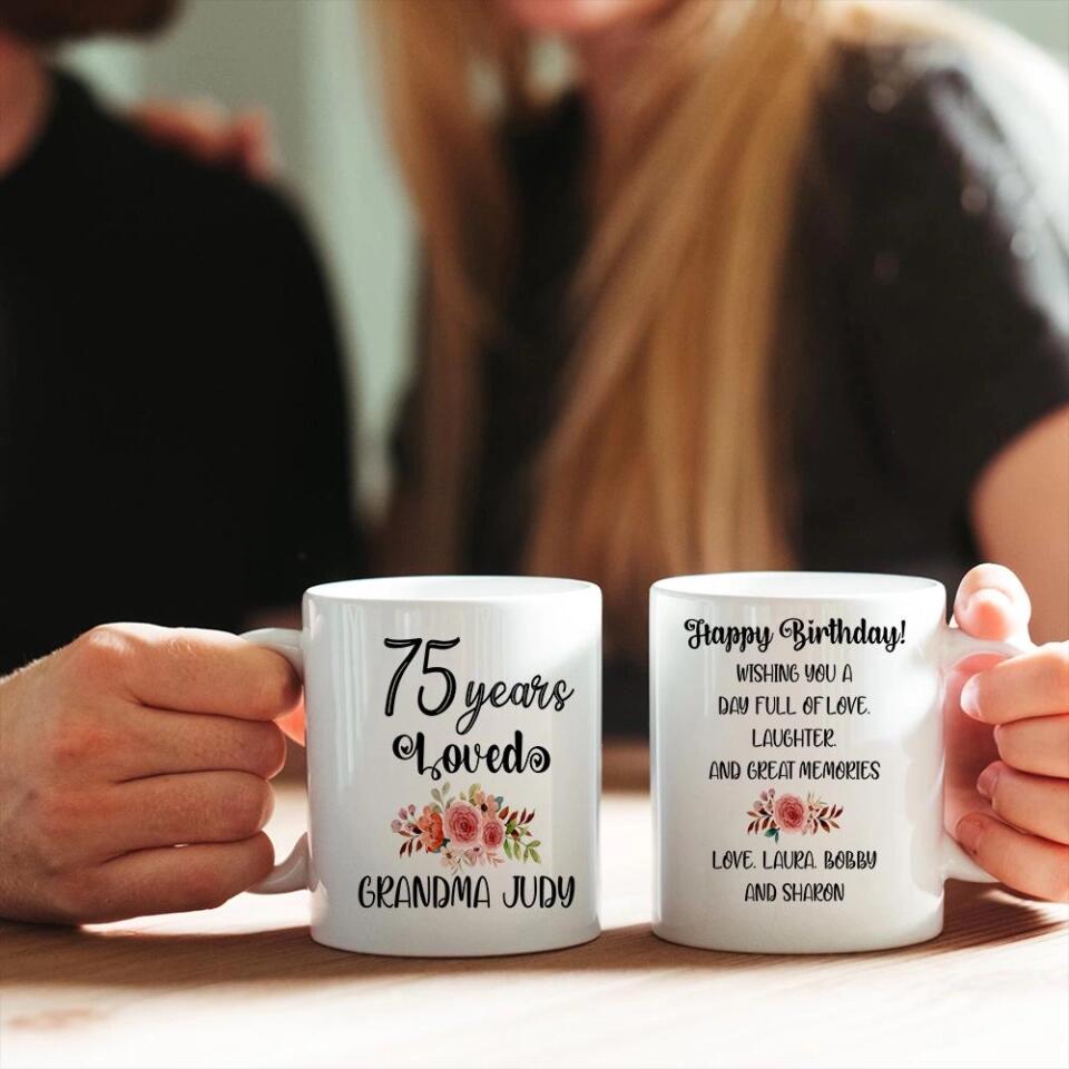 Happy Birthday Wishing You A Day Full Of Love Custom Mug Birthday Gift