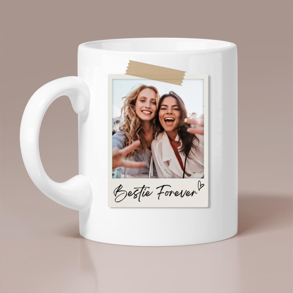 Bestie Forever Keeping Memory Personalized Mug