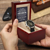 Our Journey Is An Amazing Ride - Personalized Openwatch - Best Gift For Husband, Grandpa, Dad - 208IHPTHWA020