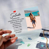 Soulmate Always Be There For You - Personalized Anniversary Plaque - Anniversary Gifts for Couple - 208IHPTHAP097