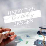Happy Birthday Best Gift For Him Her-Personalized Acrylic Plaque-208IHNBNAP588