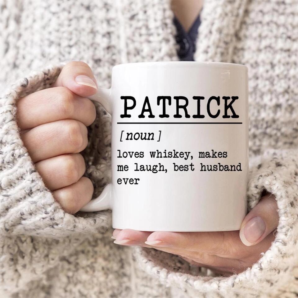 Custom Name And Characteristics - Personalized Mug - Birthday Gift For Friend