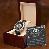 Happy Birthday Limited Edition Personalized Watch