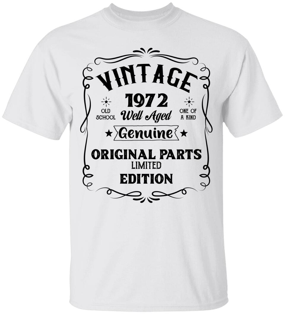Vintage Old School Personalized T-shirt