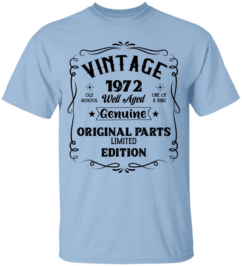 Vintage Old School Personalized T-shirt