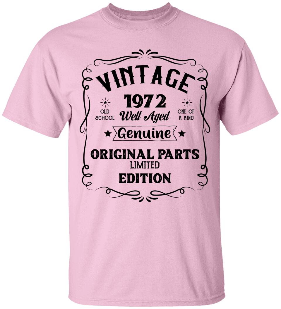 Vintage Old School Personalized T-shirt