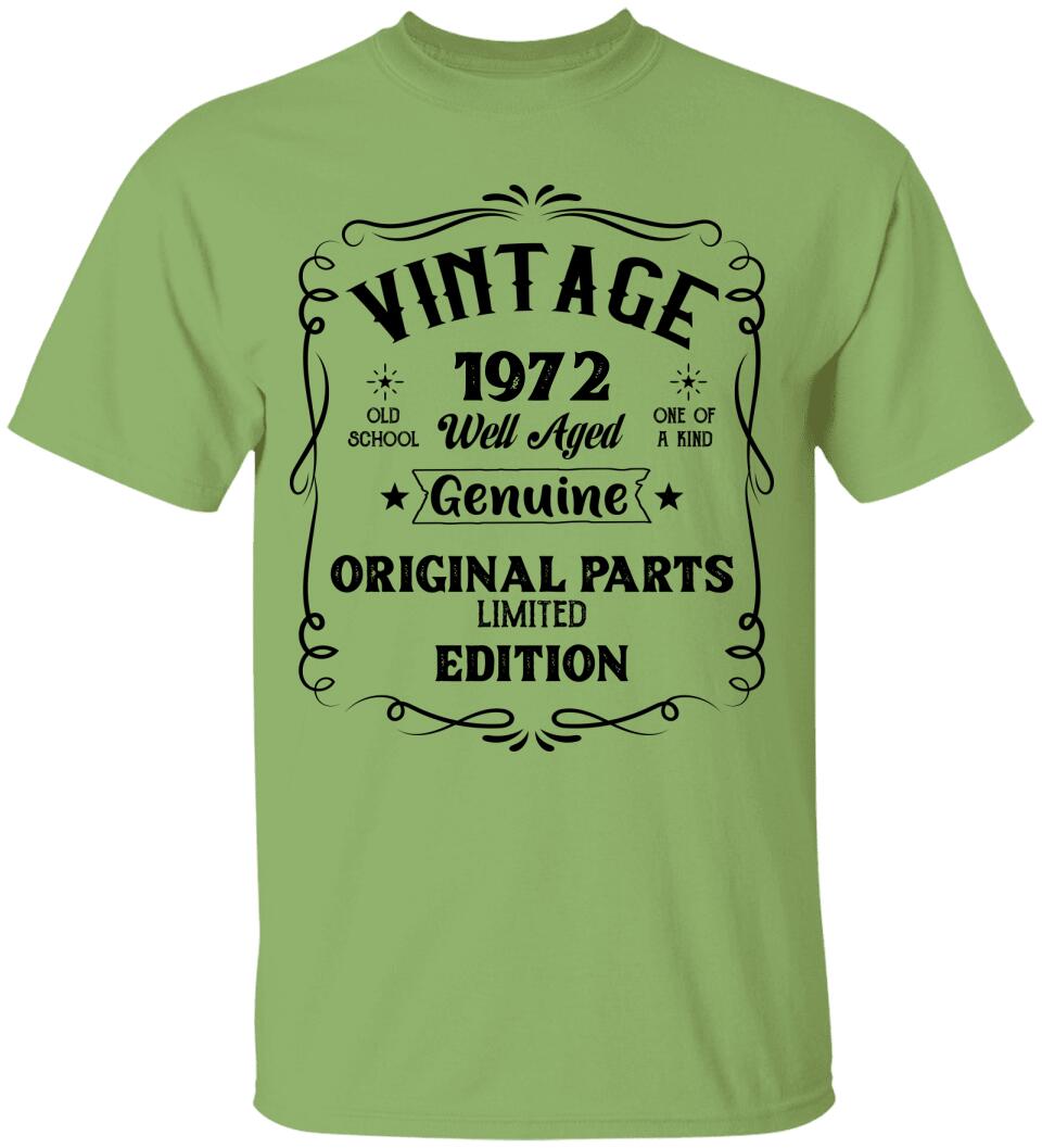 Vintage Old School Personalized T-shirt