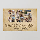 365 Days Of Loving You - Personalized Poster/Canvas - Best Gift For Him/Her - 208IHPBNCA023 - 1