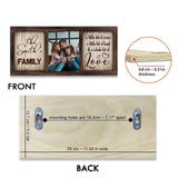 Personalized Family Name Sign - Family Rectangle Wood Sign