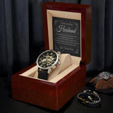 The Most Wonderful Thing I Decided - Luxury Men's Watch With Message Card - Best Gifts for Husband - 209IHPNPWA285
