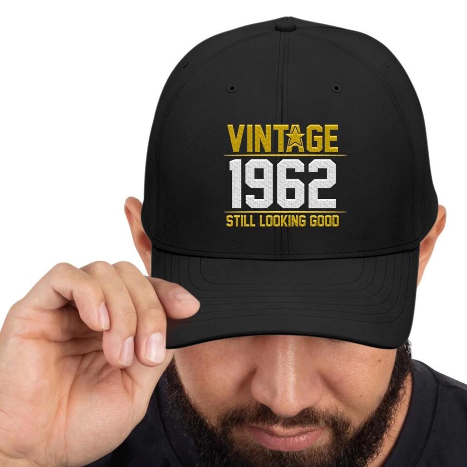 Vintage Still Looking Good Custom Year Personalized Twill Cap